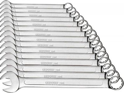 GEDORE  RED 3300993 R09105015 Jeu de cl&eacute;s mixtes 15 pi&egrave;ces
