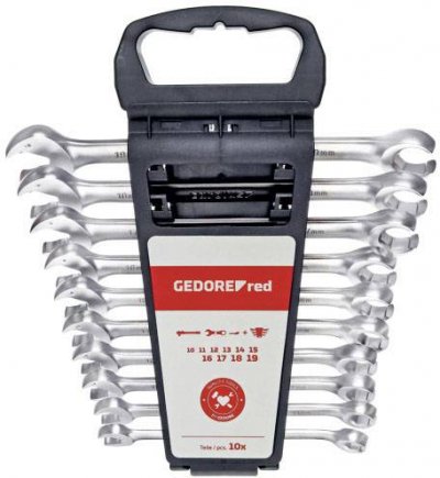 GEDORE  RED 3301003 R05905010 Jeu de cl&eacute;s mixtes 10 pi&egrave;ces