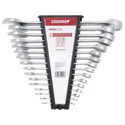 GEDORERED Gedore RED 3301043 R09115016 Jeu de cl&eacute;s mixtes 16 pi&egrave;ces