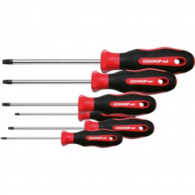 GEDORE  RED R38402006 Jeu de tournevis 6 pi&egrave;ces 6 pans int&eacute;rieurs (TX)
