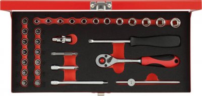 GEDORE  RED R49014033 3300001 Jeu de cl&eacute;s &agrave; douille 1/4