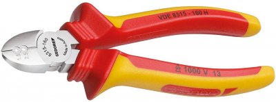 GEDORE  VDE 8315-160 H 1742582 Pince &agrave; d&eacute;nuder coupante de c&ocirc;t&eacute; 160 mm