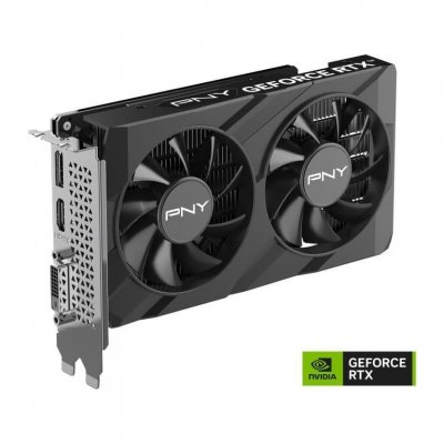 PNY Geforce rtx 3050 6gb verto dual fan edition dlss 3 VCG30506DFXPB1