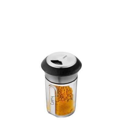 GEFU  X-Plosion Petit distributeur en verre vide pour &eacute;pices et herbes