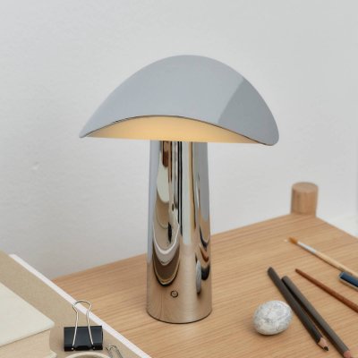 GEJST  - LIUM lampe de table portable Chrome