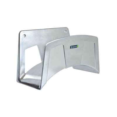 GEKA  Porte-Tuyau Mural Plus, Argent, 24.4 x 15.9 x 14.5cm