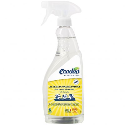 ECODOO Gel &agrave; base de vinaigre anti calcaire d&eacute;tartrant 