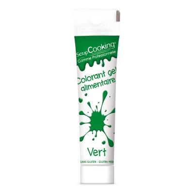 SCRAPCOOKING Gel colorant alimentaire Vert - 20 g -  - couleur variant