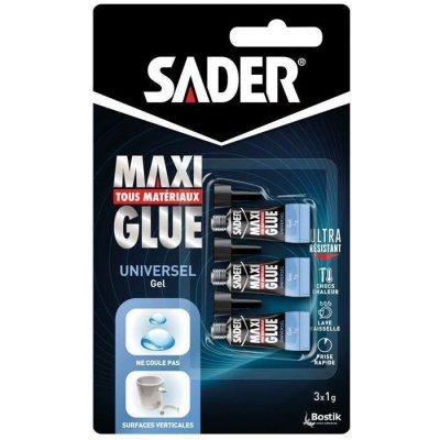 Gel De 3x1g Pour Collages Et Petites R&eacute;parations