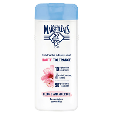 LE PETIT MARSEILLAIS Gel douche adoucissant haute tol&egrave;rance fleur d amandier bio