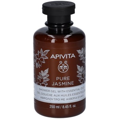 APIVITA Gel Douche aux Huiles Essentielles 250ml Pure Jasmine 