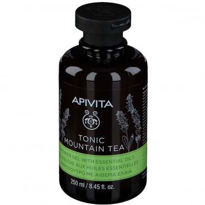 APIVITA Gel Douche aux Huiles Essentielles 250ml Tonic Mountain Tea 