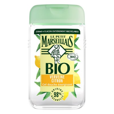LE PETIT MARSEILLAIS Gel douche bio &eacute;nergisant verveine citron