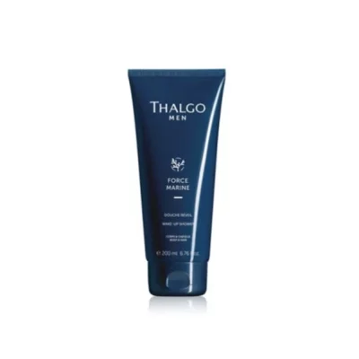 THALGO MEN Gel Douche Energisant Corps & Cheveux &agrave; l'Algue Bleue Vitale