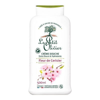 LE PETIT OLIVIER Gel Douche Fleur De Cerisier  - Le Flacon De 500 Ml