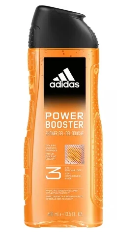 ADIDAS Gel douche Power Booster 400 ml 