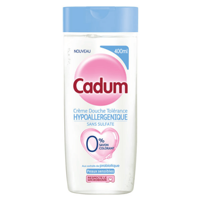 CADUM Gel Douche Tol&eacute;rance Hypoallerg&eacute;nique Peaux Sensibles