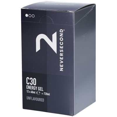 NEVERSECOND Gel &eacute;nerg&eacute;tique  Energy gel C30 Neutre (x12)