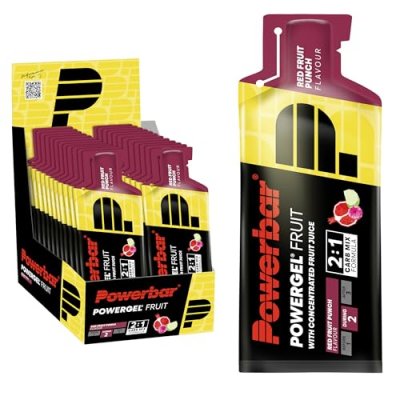 POWERBAR Gel &eacute;nerg&eacute;tique  PowerGel go&ucirc;t fruits rouges 41g (24 unit&eacute;s)