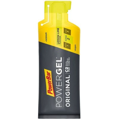 POWERBAR Gel &eacute;nerg&eacute;tique Powergel Original Lemon Lime 24 pi&egrave;ces/bo&icirc;te