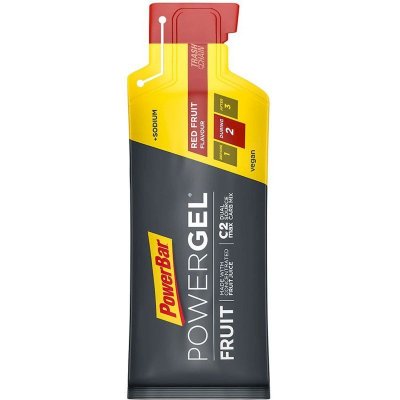 POWERBAR Gel &eacute;nerg&eacute;tique Powergel Original Red Fruit Punch 24 pi&egrave;ces/bo&icirc;te