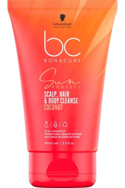 SCHWARZKOPF PROFESSIONAL Gel lavant 3-en-1 corps, cheveux et cuir chevelu BC sun - 100ml - 
