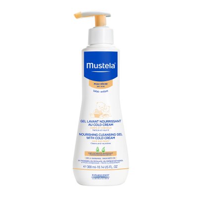 MUSTELA Gel Lavant B&eacute;b&eacute; Cold Cream Corps/cheveux  - Le Flacon De 300 Ml