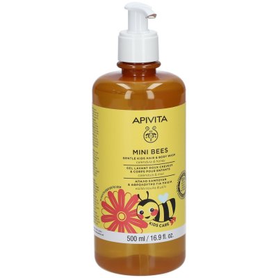 APIVITA Gel Lavant Doux Corps & Cheveux Enfants 500ml Mini Bees 