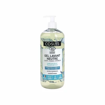 COSLYS Gel lavant neutre corps visage cheveux 1 