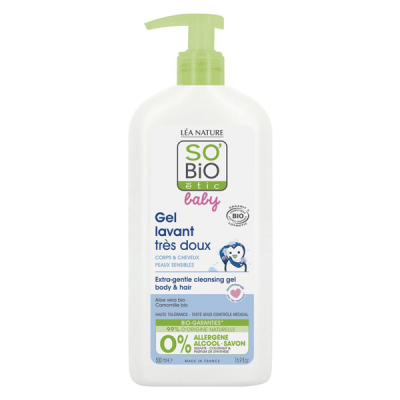 LEA NATURE SO BIO ETIC Gel lavant tr&egrave;s doux b&eacute;b&eacute;, bio 