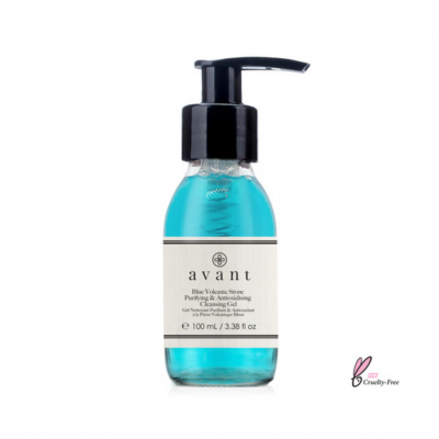 AVANT SKINCARE Gel Nettoyant Purifiant & Antioxydant &agrave; la Pierre Volcanique Bleue