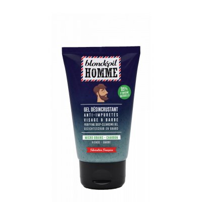 BLONDEPIL HOMME Gel Nettoyant Visage D&eacute;sincrustant Anti Impuret&eacute;s-100ml Blond&eacute;pil Homme