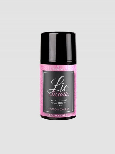 SENSUVA Gel Oral pour Fellation Barbe &agrave; Papa Delight Lic-O-Licious
