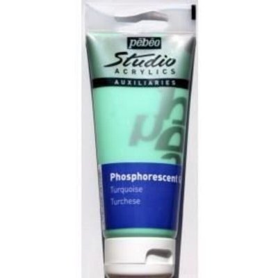 PEBEO Gel Phosphorescent P&eacute;b&eacute;o - Turquoise - 100 ml