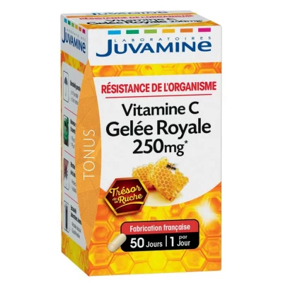 JUVAMINE Gelee Royale + Vitamine C 50 Gelules 