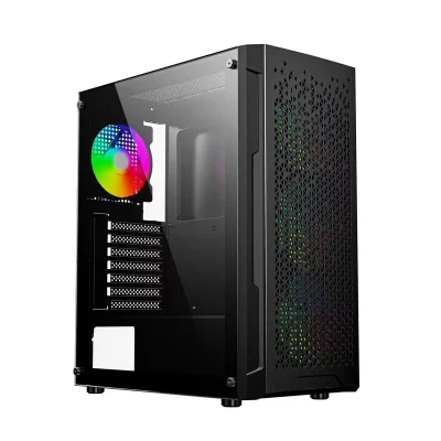 GEMBIRD  CCC-FC-400X Gaming ARGB computer case Fornax 400X black