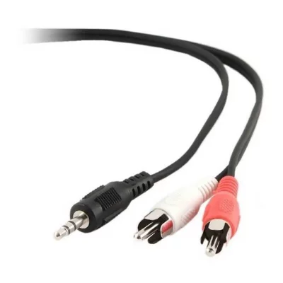 GEMBIRD  Jack 3.5 Mm To Rca Cable 5 M Noir
