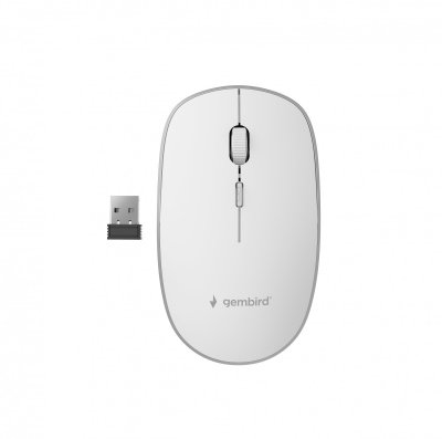GEMBIRD  Musw-4b-01-w 1600 Dpi Wireless Mouse Blanc