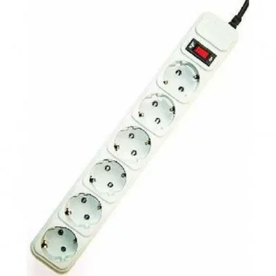 GEMBIRD  REGLETA 6 Tomas PROTECCION ANTIPICOS Blanca 1,5M