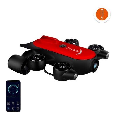 GENEINNO  Drone Sous-marin T1 Pro 200 M 4k