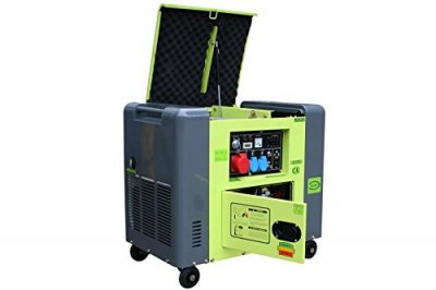 VARAN MOTORS G&eacute;n&eacute;rateur &eacute;lectrique Diesel insonoris&eacute; Type Panda Groupe &eacute;lectrog&egrave;ne 400V+230V 6.8kVa