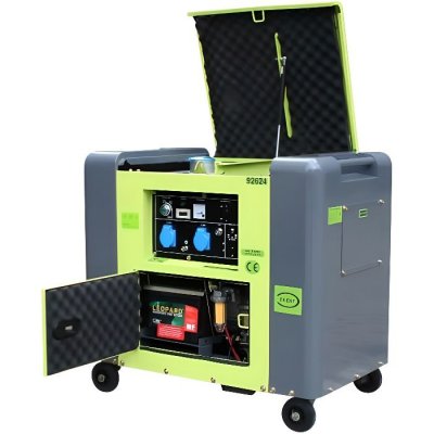 VARAN MOTORS G&eacute;n&eacute;rateur &eacute;lectrique Diesel insonoris&eacute; Type Panda Groupe &eacute;lectrog&egrave;ne 5.5kW 230V