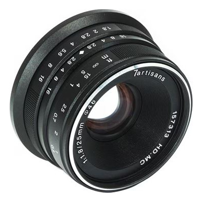 7ARTISANS Generic  A101B 25mm F1.8 Sony (E Mount)