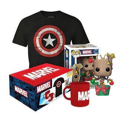  GENERIQUE 3665113019102 - COMMUTATEUR KVM - Coffret Cadeau Marvel Classics Wootbox 