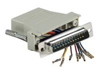 DEXLAN Generique adaptateur rj45 femelle db25 m&acirc;le 3548382504602