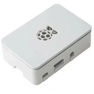  GENERIQUE Boitier pour Raspberry Pi 3 B+ (Blanc)