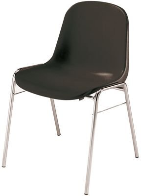 G&eacute;n&eacute;rique Chaise Accueil Coque Beta Noir