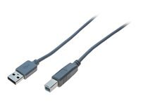 HYPERTEC GENERIQUE Cordon USB 2 0 Type A Type B 1m Gris