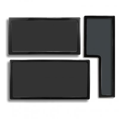 DEMCIFLEX GENERIQUE  Staubfilter Set fur Phanteks Enthoo Luxe