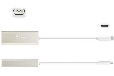 J5CREATE GENERIQUE j5 create JCA111 Adaptateur vid&eacute;o externe USB Type-C VGA